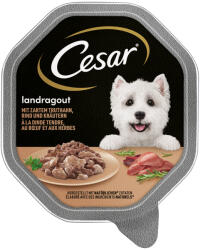 Cesar Cesar Megapack Tăvițe 14 x 150 g - Country ragout cu curcan, vită și verdețuri