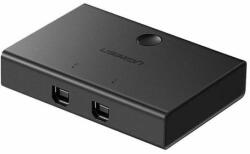 UGREEN 30345 USB 2.0 2x1 USB KVM kapcsoló (fekete) (30345) - wincity