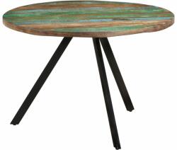 vidaXL tömör újrahasznosított fa étkezőasztal 110 x 75 cm (338477) - vidaxl