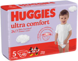 Huggies Ultra Comfort 5 Junior 11-25 kg 42 db
