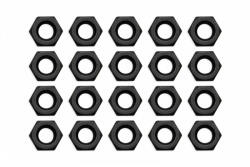 EKWB EK-Loop Nut Set M4 - Black (20pcs) (3831109898024)