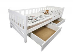  OLGA 2 gyerekágy ágyneműtartóval - fehér Méret: 200x90 (FA2946/BIE)