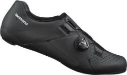 Shimano SH-RC300 országúti kerékpáros cipő, SPD-SL, fekete, 48-as