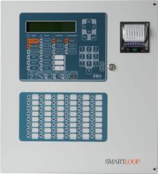 Inim IMT-SLO2080/P-2 SmartLoop/2080-P címzett tűzjelző kp. V2 2 hurok, max. 8; beép. kezelő, LED tabló (IMT-SLO2080P-2)