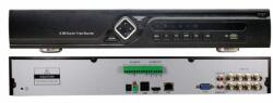 EuroVideo EVD-C08/100A1FH HD-CVI DVR, 8 CVI, vagy 4 CVI 4 IP bemenet, 1080p/12, 5 fps, 720p/25 fps, 2x4 TB SATA HDD (EVD-C08100A1FH)