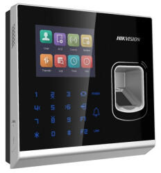  Hikvision DS-K1T201AMF Beléptető vezérlő terminál, kamerával, Mifare/billentyűzet/ujjnyomat-hitelesítés, RS485 és Wiegand (DS-K1T201AMF)