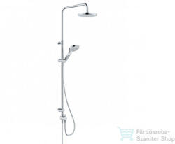 Kludi DIVE DSS zuhanyrendszer 20 cm-es fejzuhannyal, zuhanyszettel, csaptelep nélkül, króm 6908005-00 (6908005-00)
