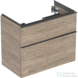 Geberit iCON 74x41, 6x61, 5 cm-es 2 fiókos alsószekrény, hikoridió 502.308. JR. 1 (502308JR1)