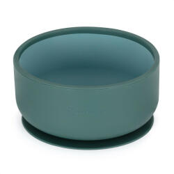  P&M Kétszínű szilikon tál Take&Match Misty Green 6m+