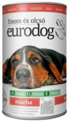 Euro Dog marhás kutyakonzerv 415 g