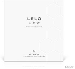 LELO Prezervative 36 Buc. Lelo HEX Condoms Original 5.4 cm diametru