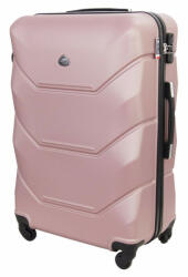 Gravitt rosegold színű, keményfalú bőrönd 65 × 44 × 24 cm (Z-5903978409917)