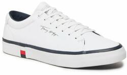 Tommy Hilfiger Sneakers Tommy Hilfiger Modern Vulc Corporate Leather FM0FM04922 White YBR Bărbați