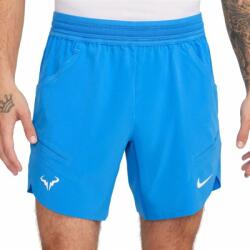 Nike Pantaloni scurți tenis bărbați "Nike Dri-Fit Rafa Short - light photo blue/light lemon twist/white