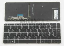 HP EliteBook Folio 1040 G3 series háttérvilágítással (backlit) fekete magyar (HU) laptop/notebook billentyűzet