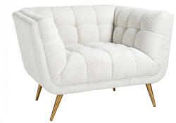  HOUXLEY exkluzív fotel - fehér/antracit/beige (RIC-S5125)