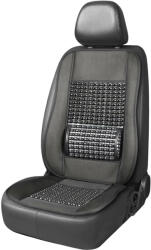 AMiO Husa scaun auto cu bile de masaj si suport lombar, dimensiuni 110 x 46 cm, culoare Neagra (AVX-AM03644) - gabiluciauto