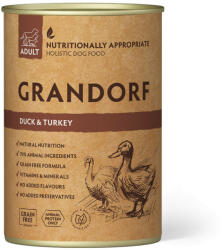 Grandorf Kacsa, Pulyka konzerv édesburgonyával 400g (GDDW1440)
