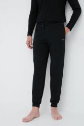 Boss pizsama nadrág fekete, férfi, nyomott mintás - fekete XXL
