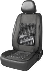 AMIO Husa scaun auto cu bile de masaj si suport lombar, dimensiuni 110 x 46 cm, culoare Neagra (AVX-AM03644) - G-MEDIA
