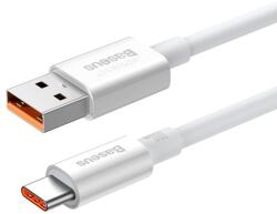 Baseus Superior Series USB-USB-C, kábel, 100W, 1, 5 m (fehé