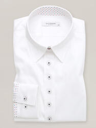 Willsoor Női fehér ing kontrasztos színű elemekkel 16198
