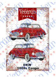  Veterán autós kirakó - DKW 1000s Coupe (254346)