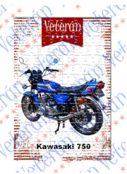  Veterán motoros kirakó - Kawasaki 750 (322162)