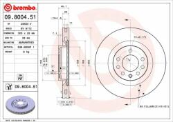 BREMBO Bre-09.8004. 51 (09.8004.51)