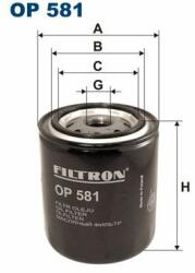 FILTRON olajszűrő FILTRON OP 581