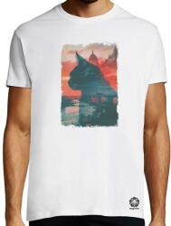 Magnolion Vörös cica BP v7 póló