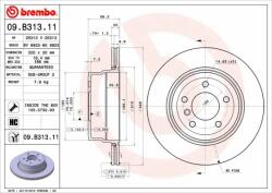 BREMBO Bre-09. B313.11 (09.b313.11)