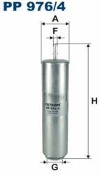 FILTRON Üzemanyagszűrő FILTRON PP 976/4 (PP 976/4)