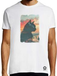 Magnolion Vörös cica BP v2 póló