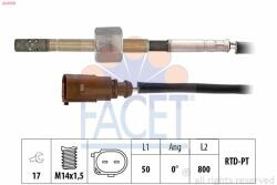 FACET Érzékelő, kipufogógáz-hőmérséklet FACET 22.0150