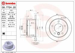 BREMBO Bre-08.7724. 20 (08.7724.20)