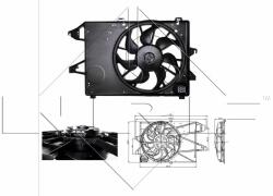 NRF ventilátor, motorhűtés NRF 47005 (47005)