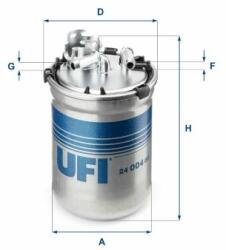 UFI Üzemanyagszűrő UFI 24.004. 00