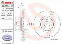 BREMBO Bre-09. B354.11 (09.b354.11)