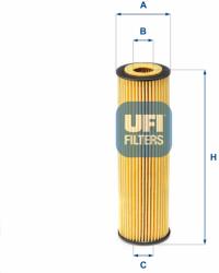 UFI olajszűrő UFI 25.155. 00