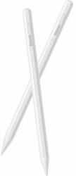 Baseus Smooth Writing kapacitív toll (aktív változat, vezeték nélküli/vezetékes töltés + kábel Type-C Type-Choz) fehér P80015804213-00