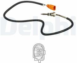 DELPHI Érzékelő, kipufogógáz-hőmérséklet DELPHI TS30106 (TS30106)