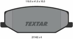 TEXTAR fékbetétkészlet, tárcsafék TEXTAR 2114202 (2114202)