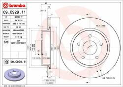 BREMBO Bre-09. C929.11 (09.c929.11)