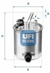 UFI Üzemanyagszűrő UFI 55.582. 00