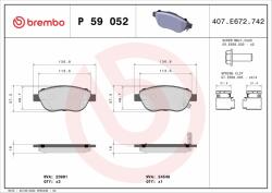 BREMBO BRE-P59052