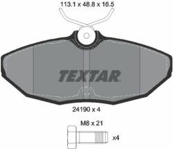 TEXTAR fékbetétkészlet, tárcsafék TEXTAR 2419001 (2419001)