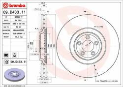 BREMBO Bre-09. D433.11 (09.d433.11)