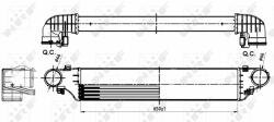 NRF töltőlevegő-hűtő NRF 30164A (30164A)