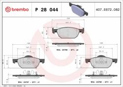 BREMBO Bre-p28044 (p 28 044)